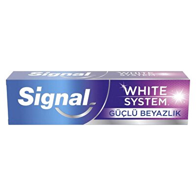Signal Signal Diş Macunu White System Güçlü Beyazlık 75 ml