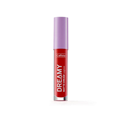 Callista Callista Dreamy Matte Cream Mat Görünümlü Lipgloss No:204 Kırmızı 1 adet