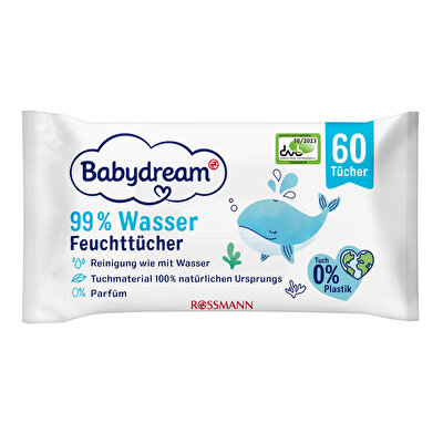 Babydream Babydream Islak Mendil 3x60'lı %99 Su