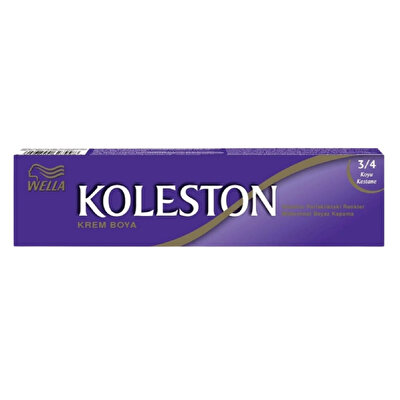 Koleston Koleston Tüp Saç Boyası Koyu Kestane 3/4 1 adet