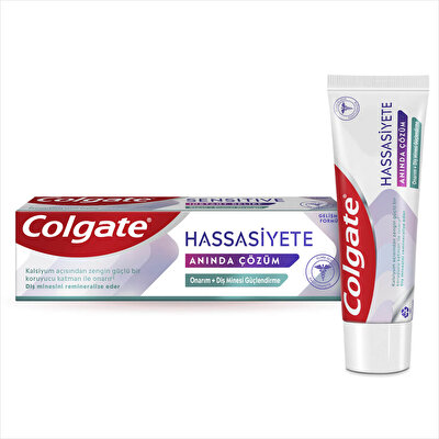 Colgate Colgate Diş Macunu Hassasiyete Anında Çözüm Onarım + Diş Minesi Güçlendirme 75 ml