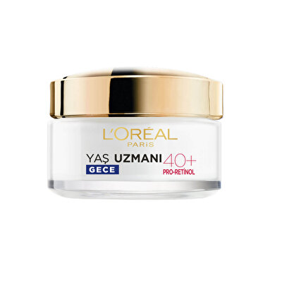 L’Oréal Paris L’Oréal Paris Yaş Uzmanı 40+ Kırışıklık Karşıtı Sıkılaştırıcı Gece Kremi 50 ml