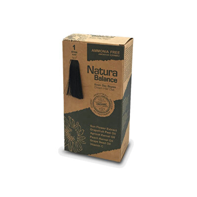 Natura Balance Natura Balance Krem Saç Boyası Siyah 1 1 adet