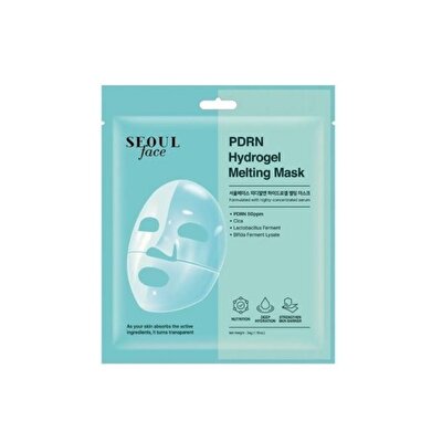 Dermal Dermal Seoul Face Şeffaflaşan Jel Maske 1 adet