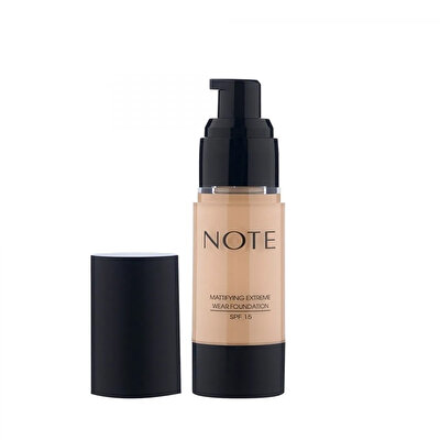 Note Note Mattifying Extreme Wear Fondöten 02 Natural Beige