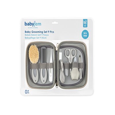 Babyjem Babyjem Bebek Bakım Seti Gri 9 Parça