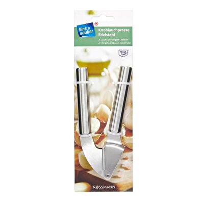 Flink & Sauber Flink & Sauber Sarımsak Ezici Paslanmaz Çelik 1 adet