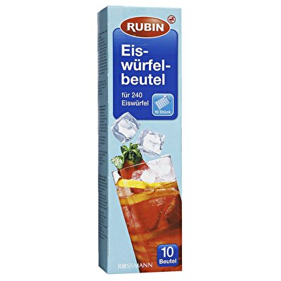 Rubin Rubin Buz Küpü Torbası 10'lu