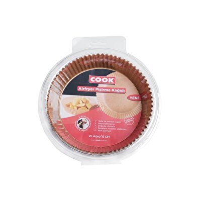 Cook Cook Airfryer Pişirme Kağıdı 25 Adet
