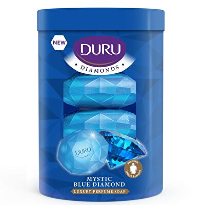 Duru Duru Katı Sabun Diamonds Series Blue 4x90 gr