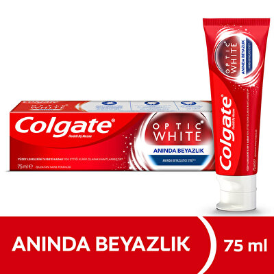 Colgate Colgate Diş Macunu Optik White Anında Beyazlık 75 ml