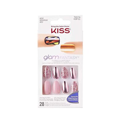 Kiss Kiss Takma Tırnak Glam Fantasy 01 28 Adet