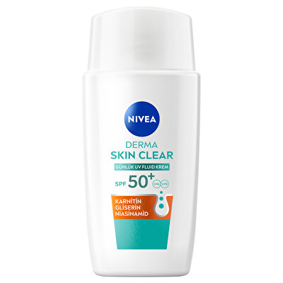 Nivea Nivea Krem Derma Skin Clear Uv Fluid Spf50 40 ml