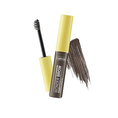 Callista Callista Wonder Brow Eyebrow Mascara Kaş Maskarası 03 Koyu Kahve