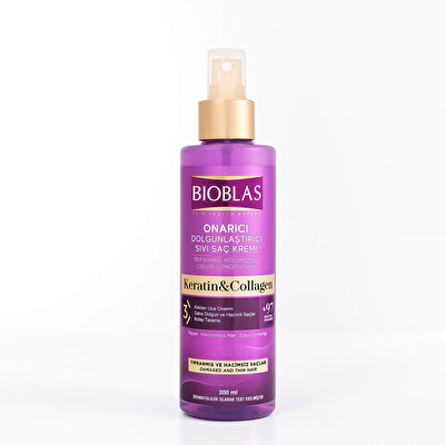 Bioblas Bioblas Sıvı Saç Kremi Kolajen Keratin Dolgunlaştırıcı 200 ml