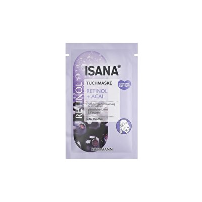 Isana Isana Kağıt Maske Retinol Acai