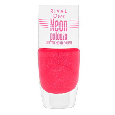 Rival Loves Me Rival Loves Me Neon Palooza Oje Glitter Neon No.02 8 ml