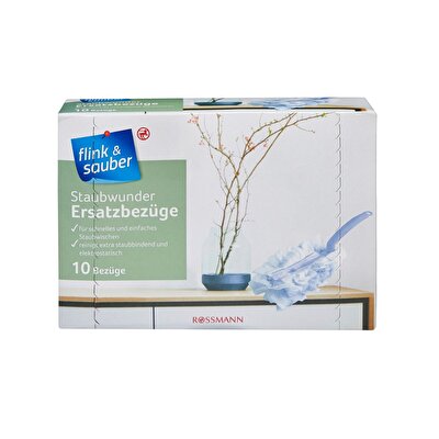 Flink & Sauber Flink & Sauber Kolay Toz Alma Bezi Yedek Kılıf 10'lu