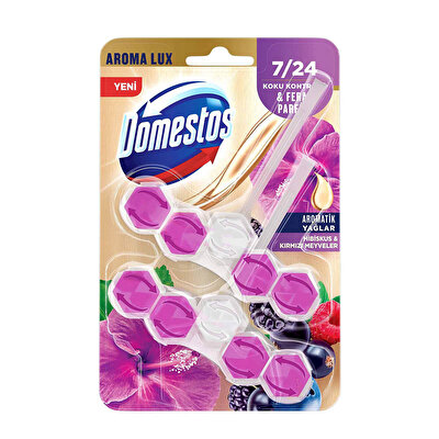 Domestos Domestos Tuvalet Bloğu Aroma Lux Hibiskus & Kırmızı Meyveler 100 gr