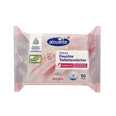 Alouette Alouette Islak Tuvalet Kağıdı Aloe Veralı 50'li