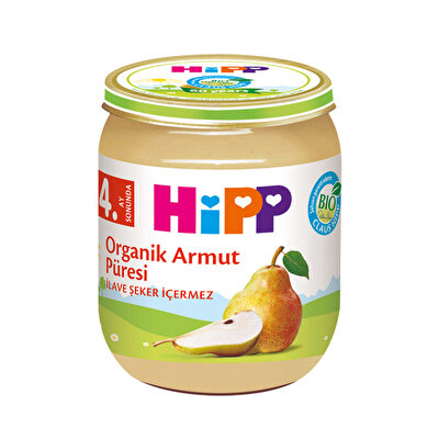 Hipp Hipp Organik Kavanoz Maması Armut Püresi 125 gr