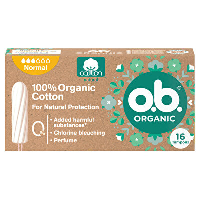 O.B O.B. Tampon Organic 16'lı Normal