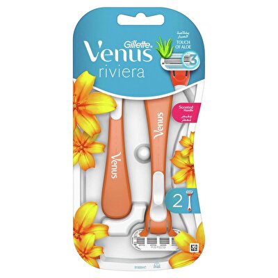 Gillette Venus Gillette Venus Riviera Kadın Tıraş Bıçağı 2'li Kullan-At 1 Adet