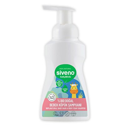 Siveno Siveno Bebek Köpük Şampuanı Doğal 250 ml