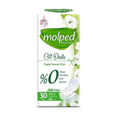 Molped Molped Günlük Ped Pure & Soft 30'lu
