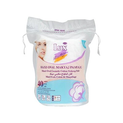 Lux Lux Maxi Oval Temizleme Pamuğu 40’lı