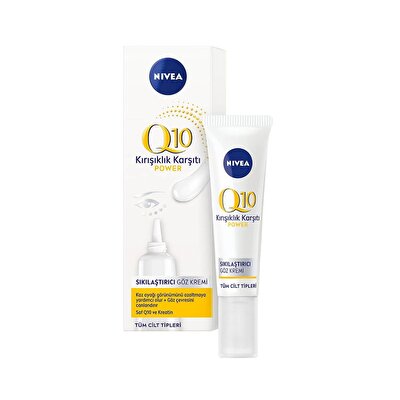 Nivea Nivea Q10 Kırışık Karşıtı Sıkılaştırıcı Göz Bakım Kremi 15 ml