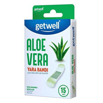 Getwell Getwell Yara Bandı Aloe Vera 15 adet