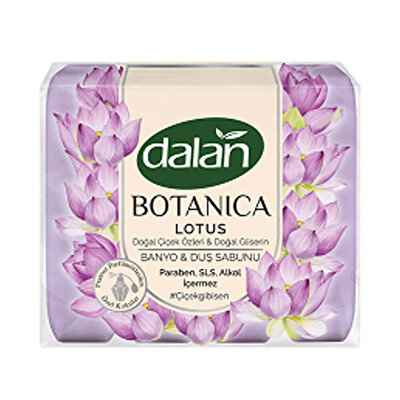 Dalan Dalan Katı Sabun Botanica Lotus 150x4 gr