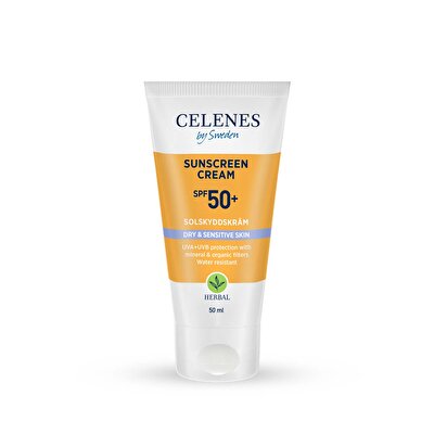 Celenes Celenes Herbal Güneş Kremi Kuru ve Hassas SPF50 50 ml