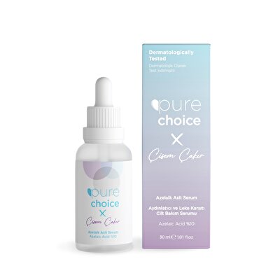 Pure Choice Pure Choice X Çisem Çakır Azelaik Asit Serum Aydınlatıcı ve Leke Karşıtı 30 ml