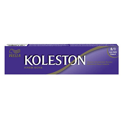 Koleston Koleston Tüp Saç Boyası Açık Küllü Kumral 8/1 1 adet