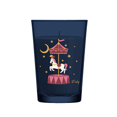 Ruby Ruby Yılbaşı Dekorlu Kokulu Mum 100 gr