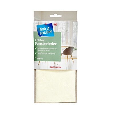 Flink & Sauber Flink & Sauber Cam ve Araba Bezi Gerçek Deri 1 adet