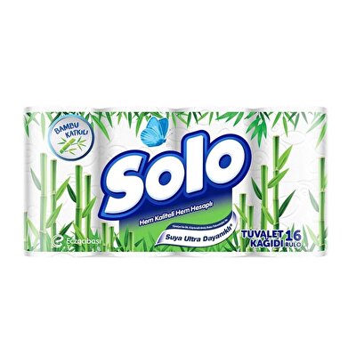 Solo Solo Tuvalet Kağıdı Bambu Katkılı 16'lı