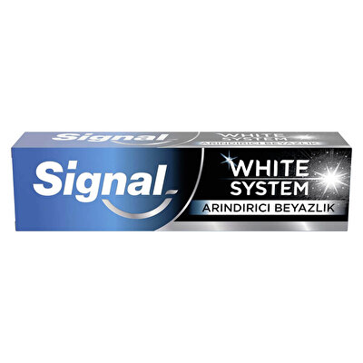 Signal Signal Diş Macunu White System Arındırıcı Beyazlık 75 ml