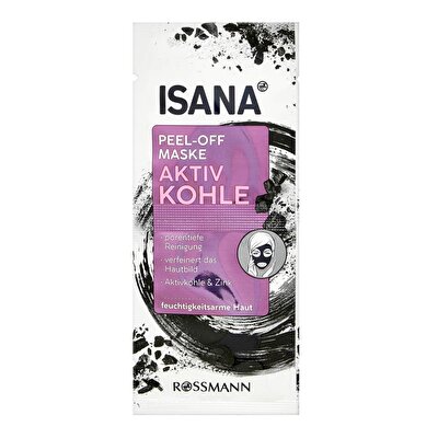 Isana Isana Aktif Kömür Arındırıcı Maske Tüm Cilt Tipleri 2x8 ml