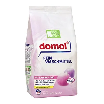 Domol Domol Toz Çamaşır Makinesi Deterjanı Narin 27 Yıkama 1350 gr