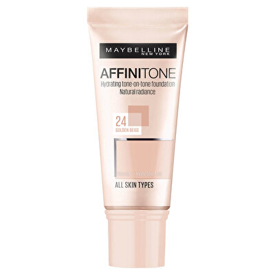 Maybelline Maybelline Nemlendirme Etkili Fondöten Affinitone Foundation 24 Golden Beige 30 ml