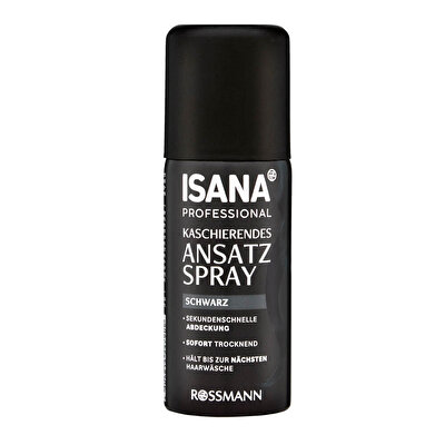 Isana Professional Isana Professional Saç Kapatıcı Sprey Siyah 75 ml