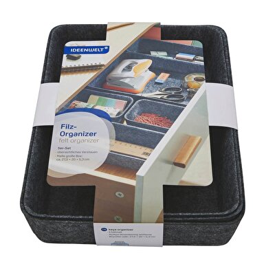 Ideenwelt Idenwelt Keçe Organizer 5'li