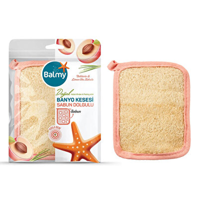 Balmy Balmy Nektarin Sabun Dolgulu Kabak Banyo Lifi