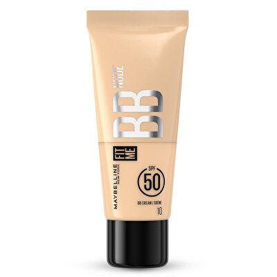 Maybelline Maybelline Fit Me Nude BB Krem Nemlendirici SPF50 No: 10 30 ml