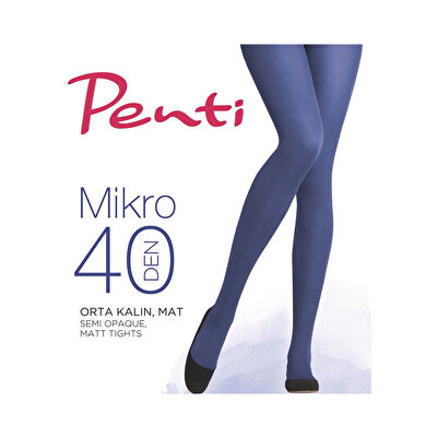 Penti Penti Micro Külotlu Çorap Siyah 40 500-4 1 adet