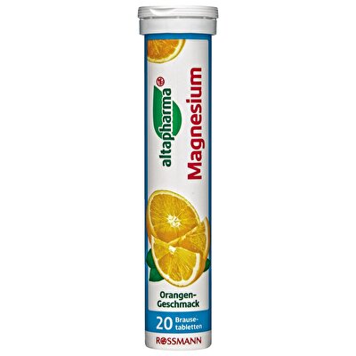 Altapharma Altapharma Magnezyum İçeren Takviye Edici Gıda Efervesan Tablet Portakal Aromalı 20 adet