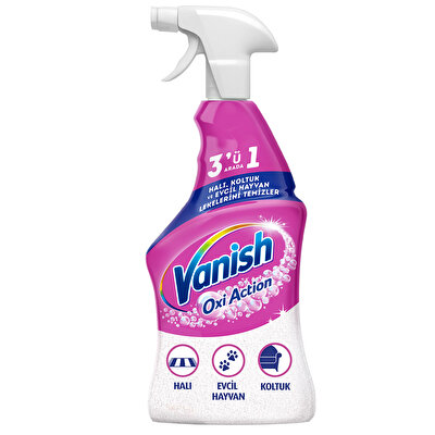 Vanish Vanish Leke Çıkarıcı Sprey 3in1 Halı Koltuk Ve Hayvan Lekeleri 500 ml